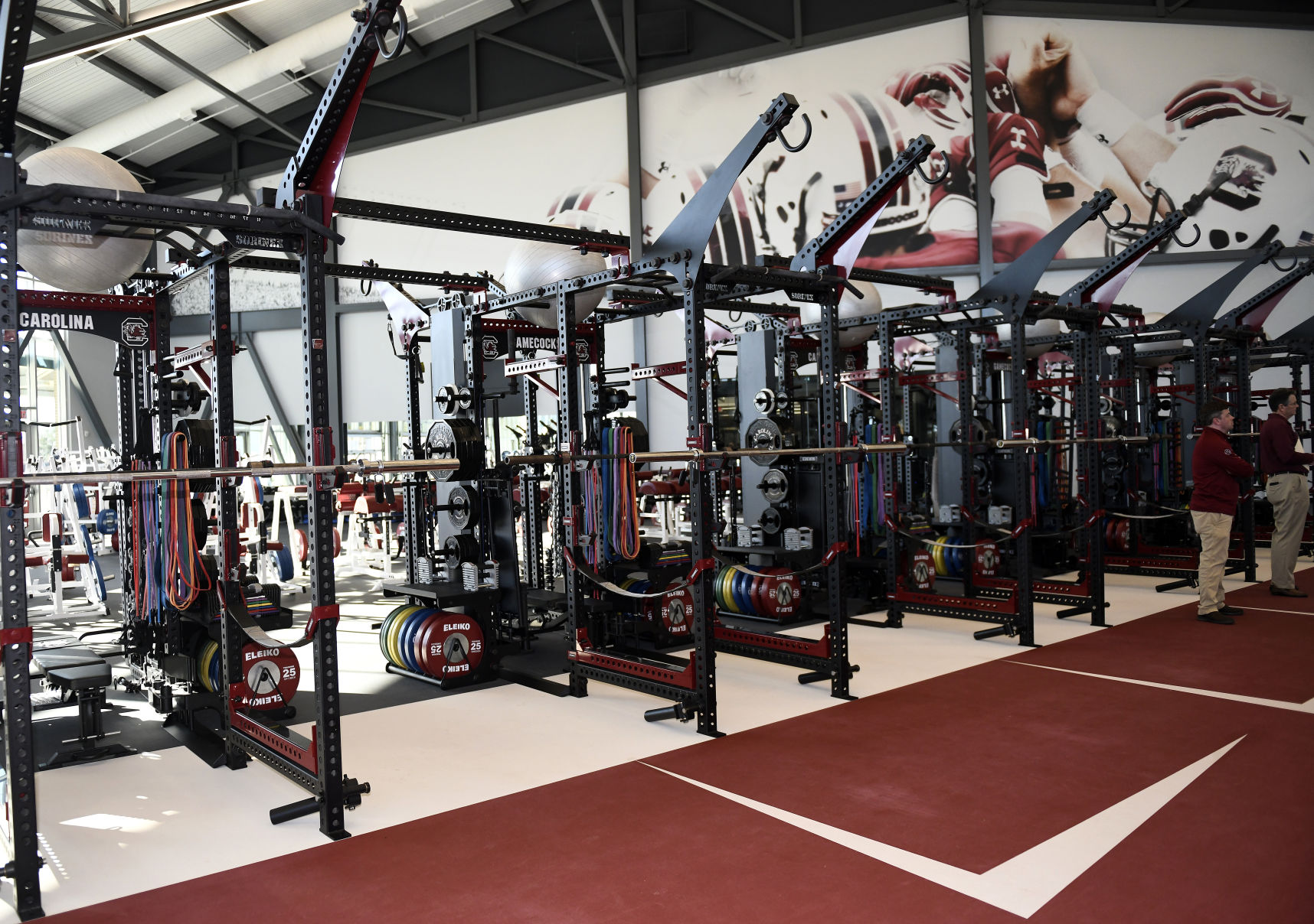 USC weight room